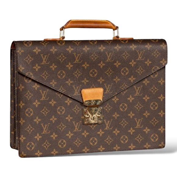 LOUIS VUITTON Monogram Serviette Conseiller Briefcase - Picture 1 of 14